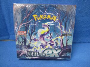 ポケモンカード バイオレットex 1BOX シュリンク付き_買取り