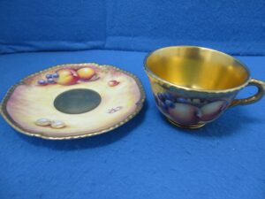 Royal Worcester　ロイヤルウースター Painted Fruits カップ＆ソーサー (2)_買取り