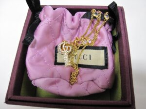 GUCCI グッチ クリスタルネックレス_買取り