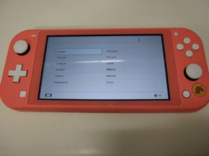ニンテンドースイッチライト どうぶつの森柄