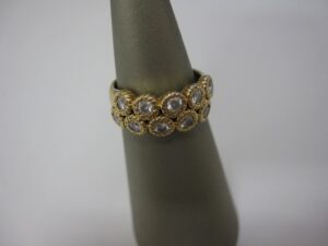 CELINE セリーヌ 750刻印 ダイヤリング