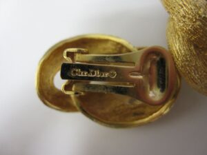 Dior ディオール ゴールドイヤリング (2)