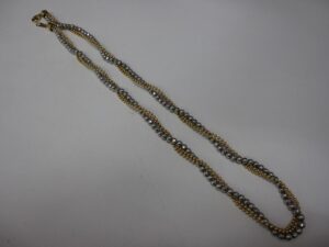 金プラチナコンビネックレス