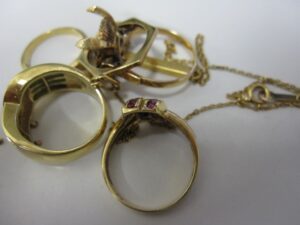 K18刻印 リング ネックレス おまとめ