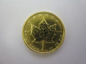 K24 メイプルリーフ金貨